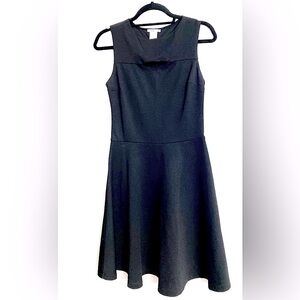 BAR III black fit & flare dress